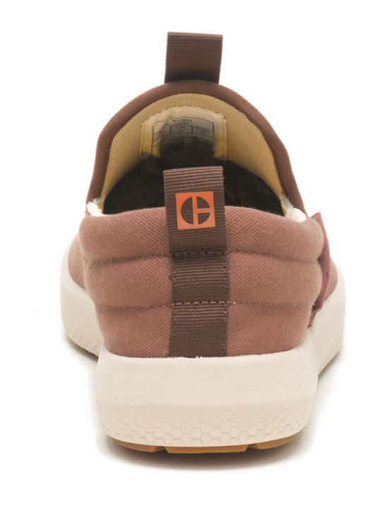 Scout Material Slip-on-uri pentru bărbați Maro