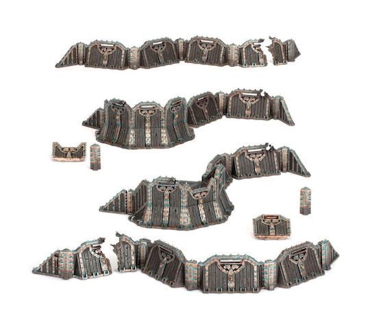 Games Workshop Warhammer 40.000 Astra Militarum Linia de Apărare Aegis Peisaj