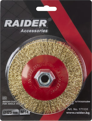 Raider Angle Wheel Wire Brush 125mm 171131