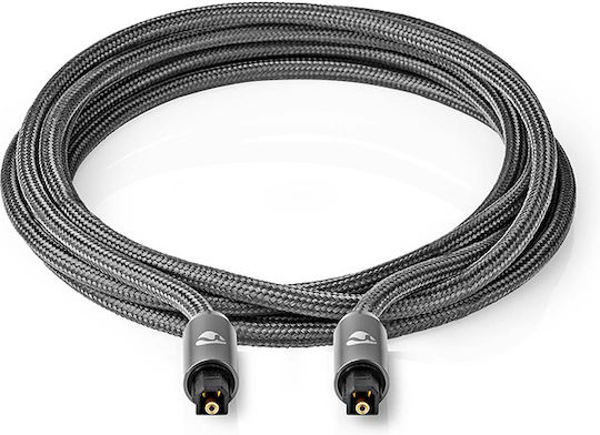 Nedis 5m TOS male Optical Cable Gray (CATB25000GY50)