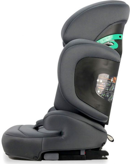 Asalvo Poe Καθισματάκι Αυτοκινήτου i-Size με Isofix Grey 15-36 kg