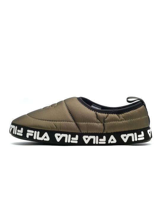 Fila Comfider Heel Enclosed Men's Slipper Khaki