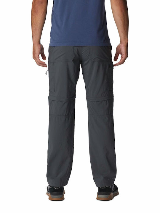 Columbia Silver Ridge Convertable Men's Hiking Long Trousers Silver