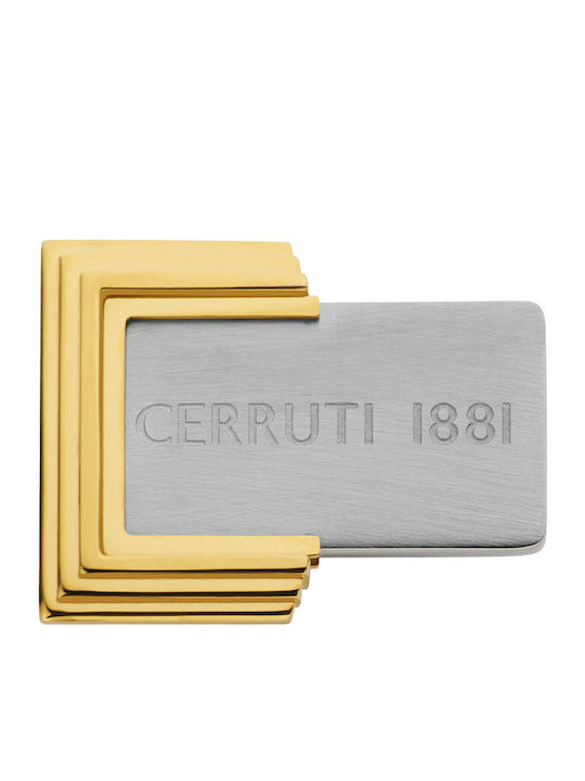 Cerruti Μανικετόκουμπα από Ατσάλι σε Ασημί Χρώμα