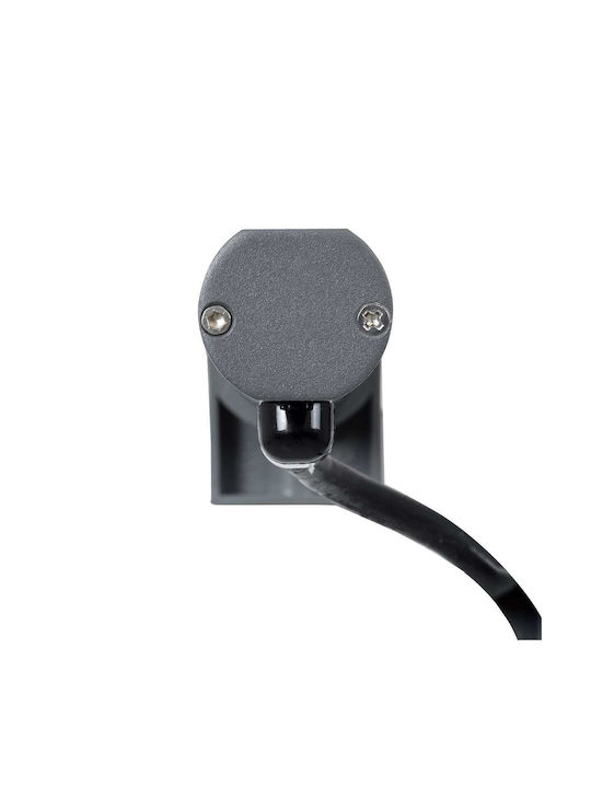 GloboStar Washerstellar Lampă De Podea Pentru Exterior LED Mașină De Spălat Pe Perete 12W RGBW IP67 Gri