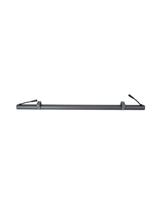 GloboStar Panda Outdoor Floor Lamp LED Wall Washer 36W with Natural White Light IP67 Gray