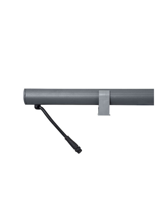 GloboStar Panda Außenstehlampe LED Wall Washer 36W mit Warmweißem Licht IP67 Graue
