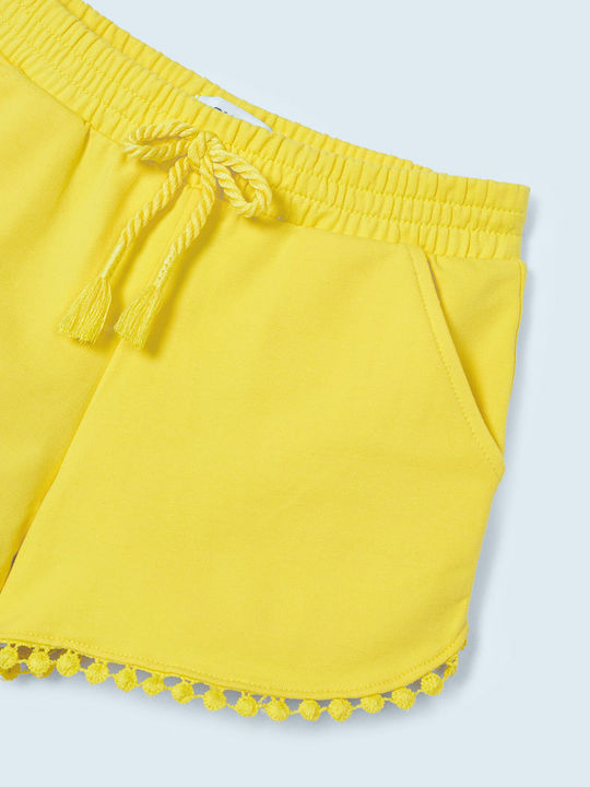 Kids' Shorts/Bermudas Fabric Yellow