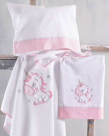 Rythmos Cot Blanket Unicorn 120x150cm