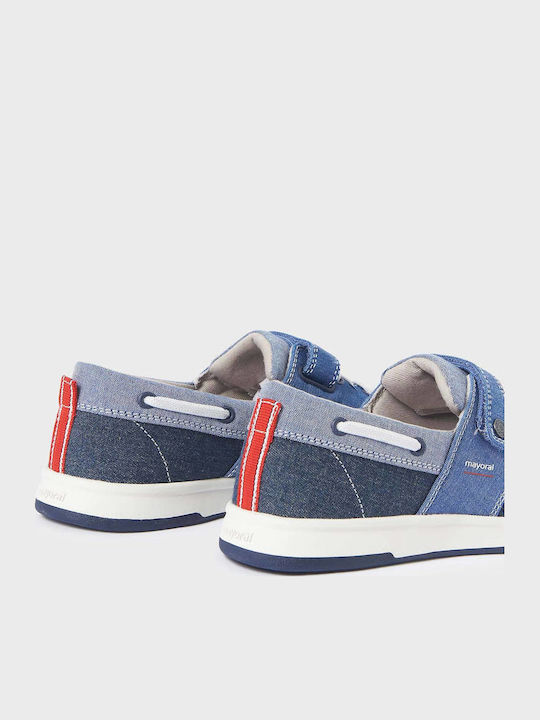 Kinder-Mokassins Blau