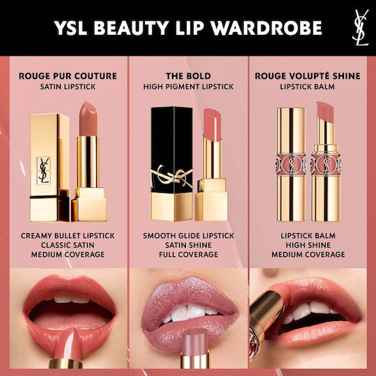 Ysl Rouge Pur Couture The Bold Lipstick Sheer 12 Nu Incongru 3gr