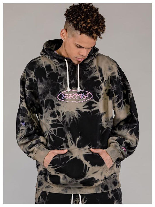 Grimey Ufollow Men's Sweatshirt with Hood and Pockets Multicolour