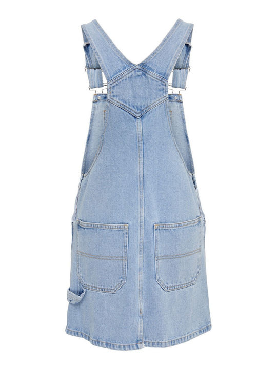 Only Sommer Mini Kleid Denim Blue