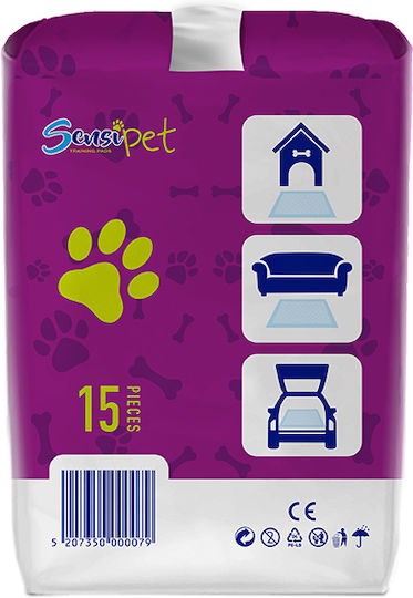 Senci Stickers Dog Floor Diapers 60x60cm 15pcs