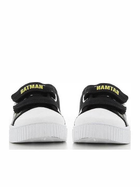 Παιδικά Sneakers με Σκρατς & Φωτάκια Μαύρα