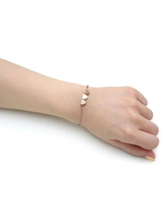 Radley Damen Armband Kette mit Design Herz aus Stahl Vergoldet