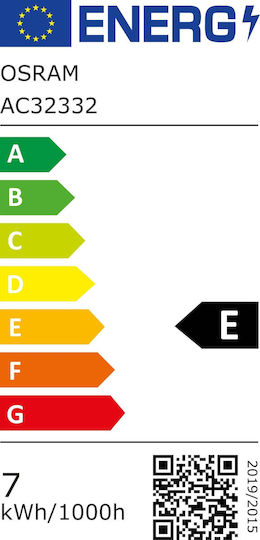 Osram LED-Lampe 7.5W für Fassung E27 und Form ST64 Warmes Weiß 725lm Dimmbar