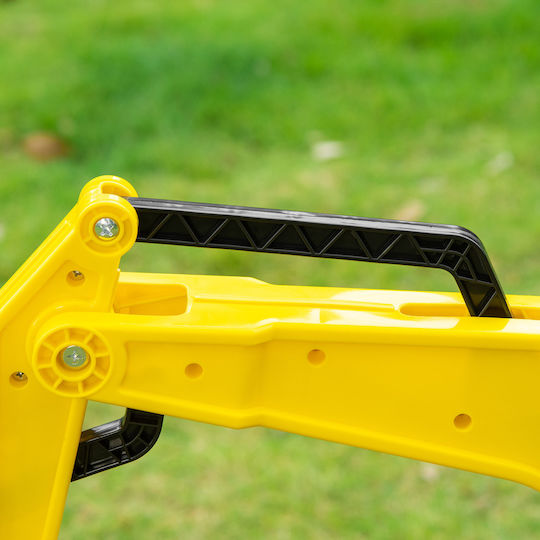 Excavator pentru copii cu pedale cu Pedale Galben