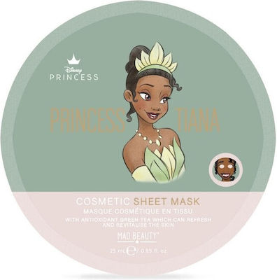 Mad Beauty Princess Tiana Face Revitalization / Detoxifying Mask with Green Tea 25ml