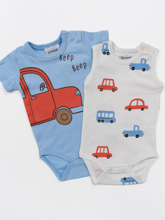 Trax Baby Bodysuit Set Short-Sleeved Multicolour 2pcs