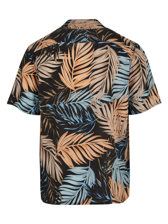 Urban Classics Ανδρικό Πουκάμισο Μακρυμάνικo Floral Resort Shirt Palmfront