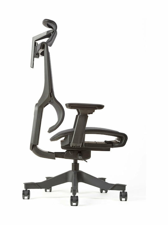 S8 Reclining Office Chair with Adjustable Arms Black THESIS