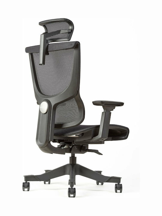 S8 Reclining Office Chair with Adjustable Arms Black THESIS