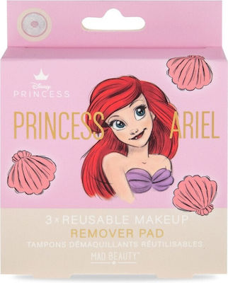 Mad Beauty Makeup Remover Cloths Disney Princess Ariel 3pcs