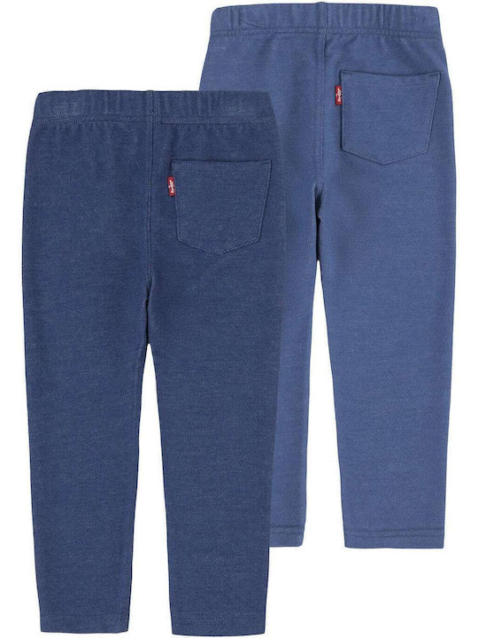 Levi's Set de Leggings pentru Copii Lungi Albastru