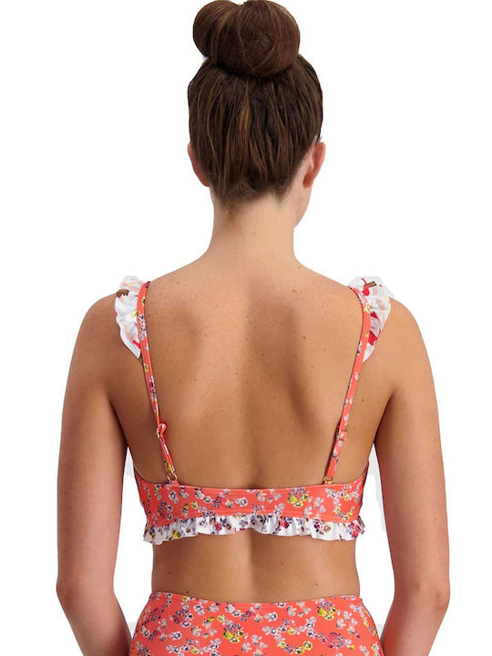 Piha Triangle Bikini Top Multicolour Floral