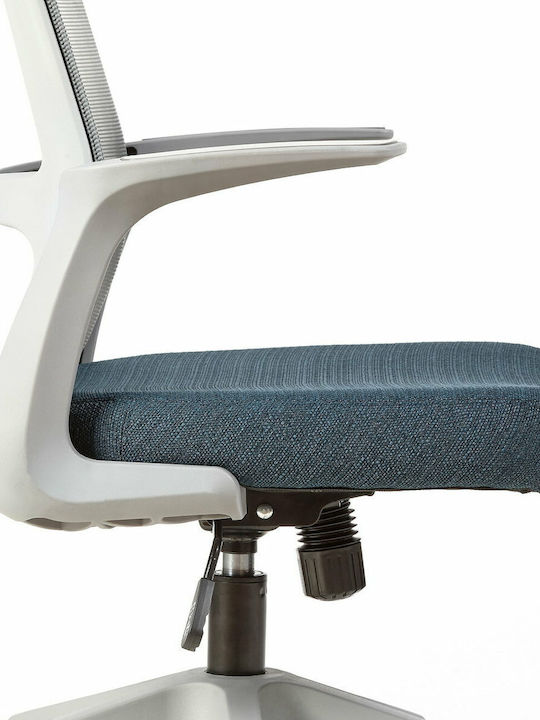 THESIS C7 Office Chair with Blue Recline Gray