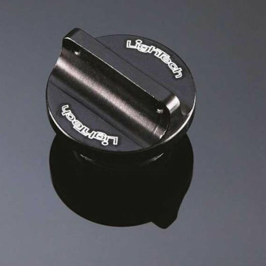 Lightech Capac de ulei Motociclete Negru OILAORO