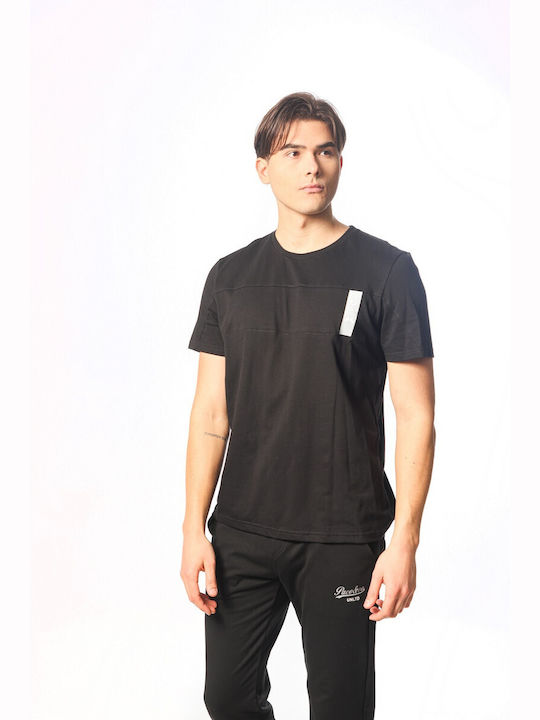 Paco & Co Men's Short Sleeve T-shirt Black