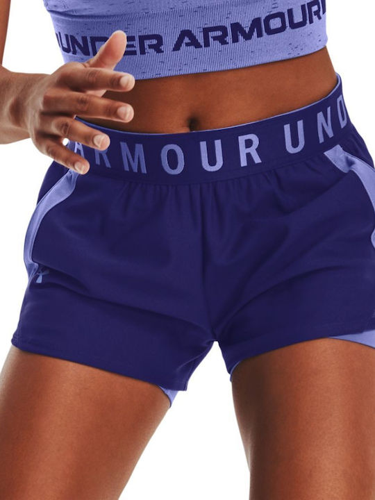 Play Up 2-in-1 Women's Sporty Shorts Purple