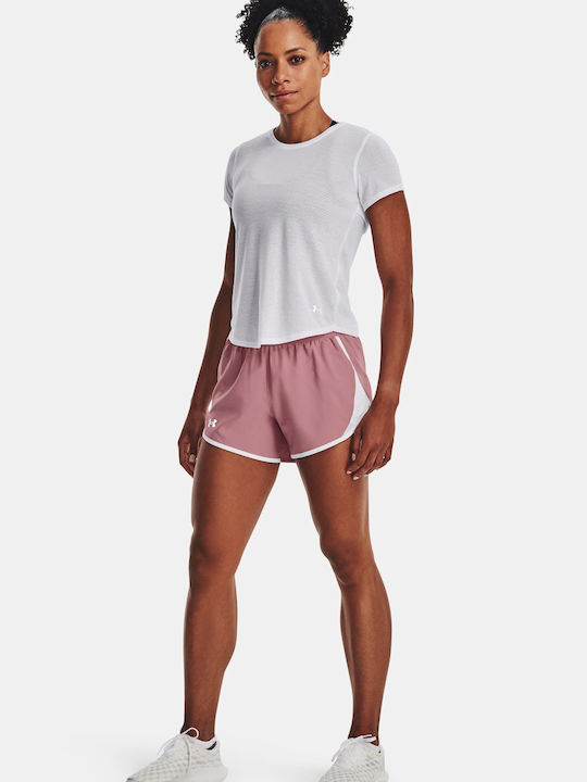 Fly By 2.0 Women's Sporty Shorts Pink Elixir / White