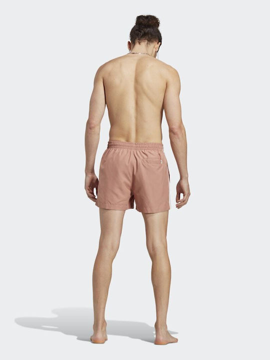 adidas Originals Adicolor 3-Stripes Men's Swimwear Shorts Clay Strata/White