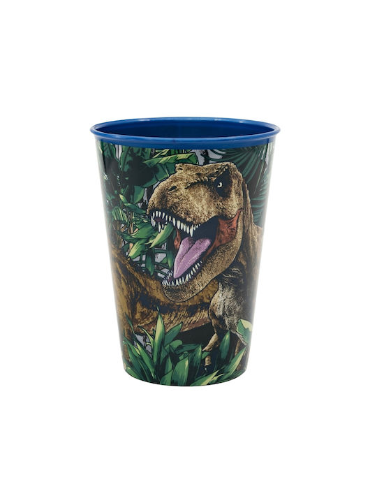 Stor Jurassic World Glass made of Plastic 260ml