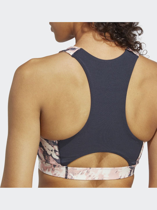 Performance Women's Sports Bra without Padding Coral Fusion / White