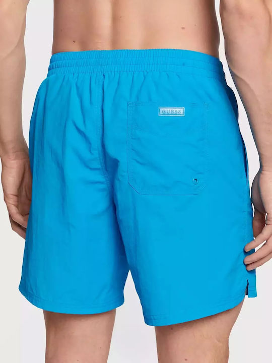 Guess Herren Badebekleidung Shorts Hellblau