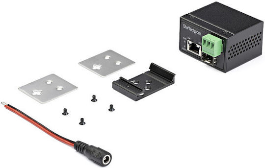 StarTech Industrial Media Converter PoE+ Splitter