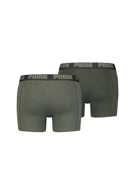 Basic Мъжки боксерки Khaki 2Опаковка