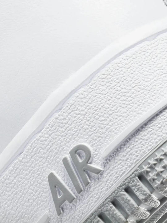 Air Force 1 '07 Herren Sneakers White Metallic / Silver Metallic Gold