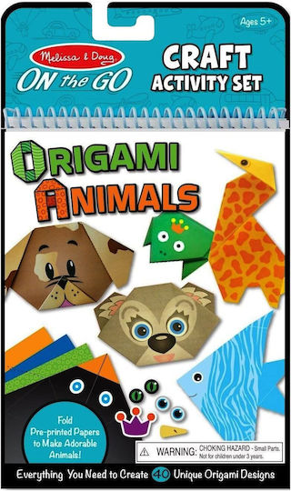 Melissa & Doug Оригами Animals за Деца 5+ години+ Години