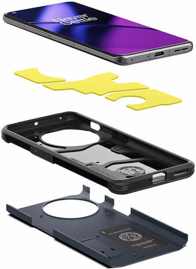 Spigen Tough Armor Back Cover Plastic 1.2mm Negru (OnePlus 11)