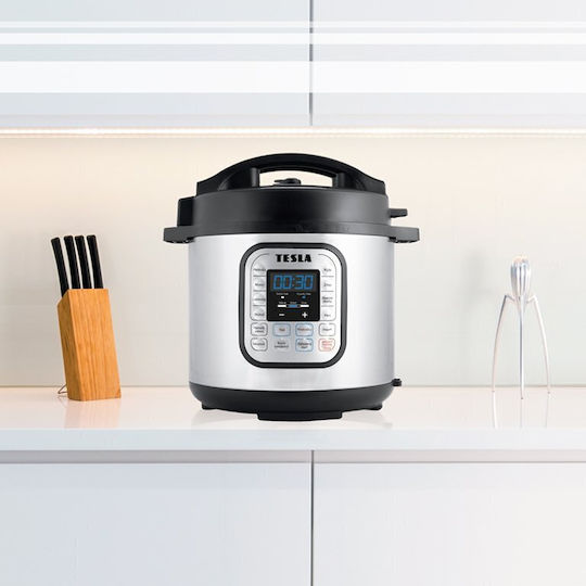 Tesla Elitecook K70 Multi-Function Cooker 6lt 1000W Silver