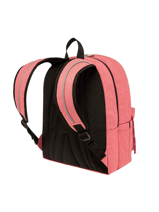 Polo Original Double Scarf Schulranzen Rucksack Junior High-High School in Rosa Farbe 2023