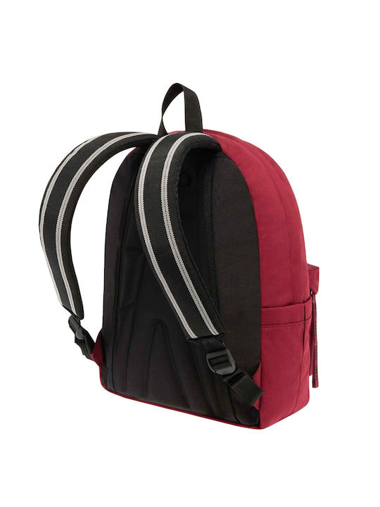 Polo Original Scarf School Bag Backpack Junior High-High School in Burgundy color 2023