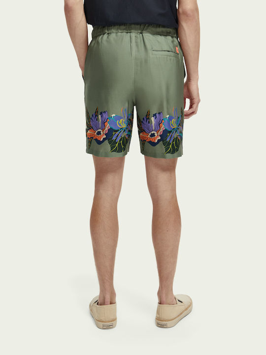 Scotch & Soda Ανδρική Βερμούδα Πράσινη