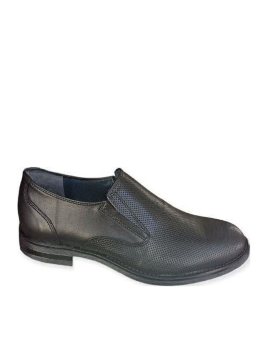 Men's Synthetic Leather Casual Shoes Black