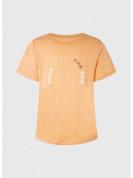 Pepe Jeans Onix Women's T-shirt Orange